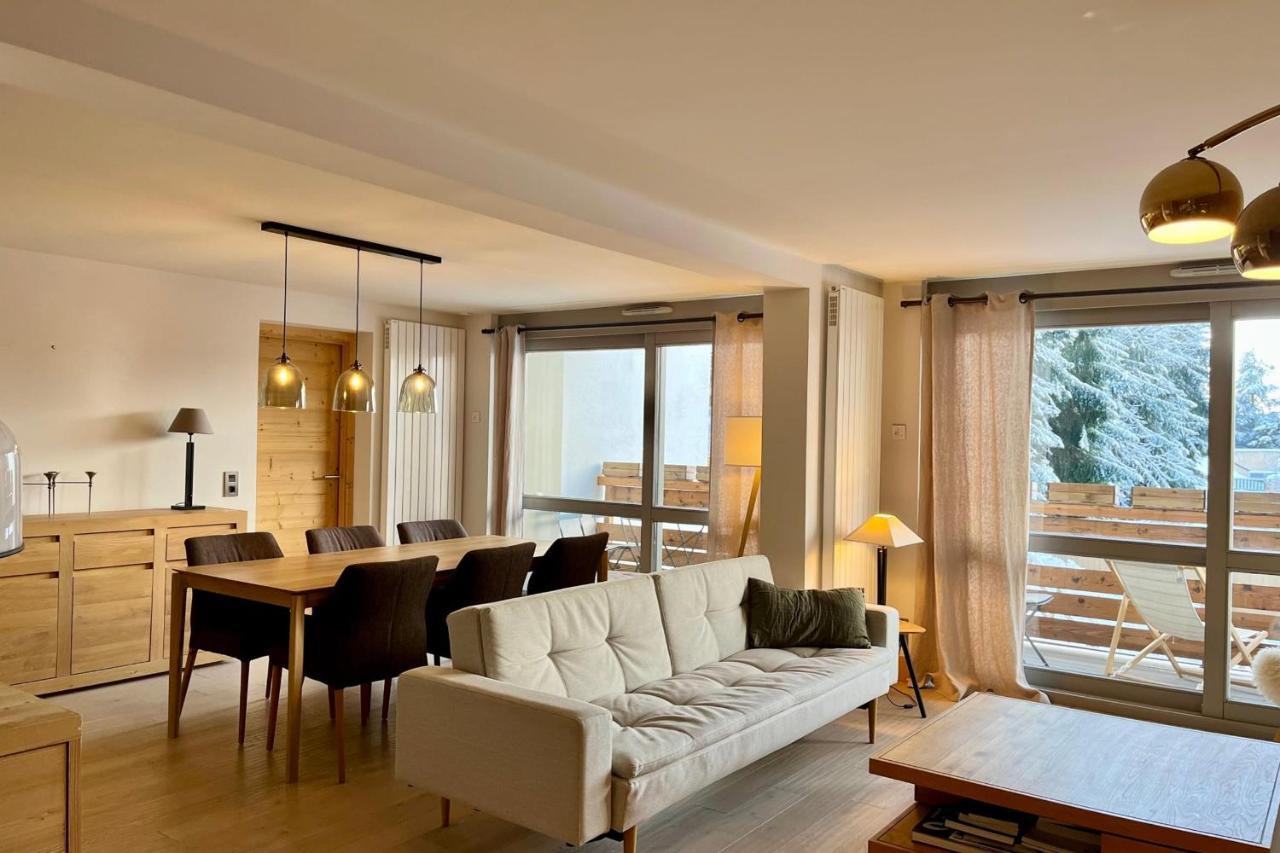 Modern Apt At The Foot Of The Slopes In Megève Zewnętrze zdjęcie