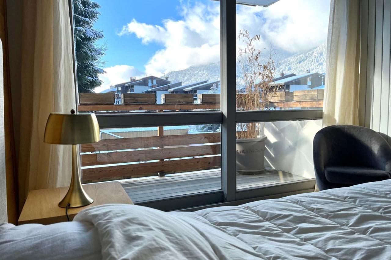 Modern Apt At The Foot Of The Slopes In Megève Zewnętrze zdjęcie