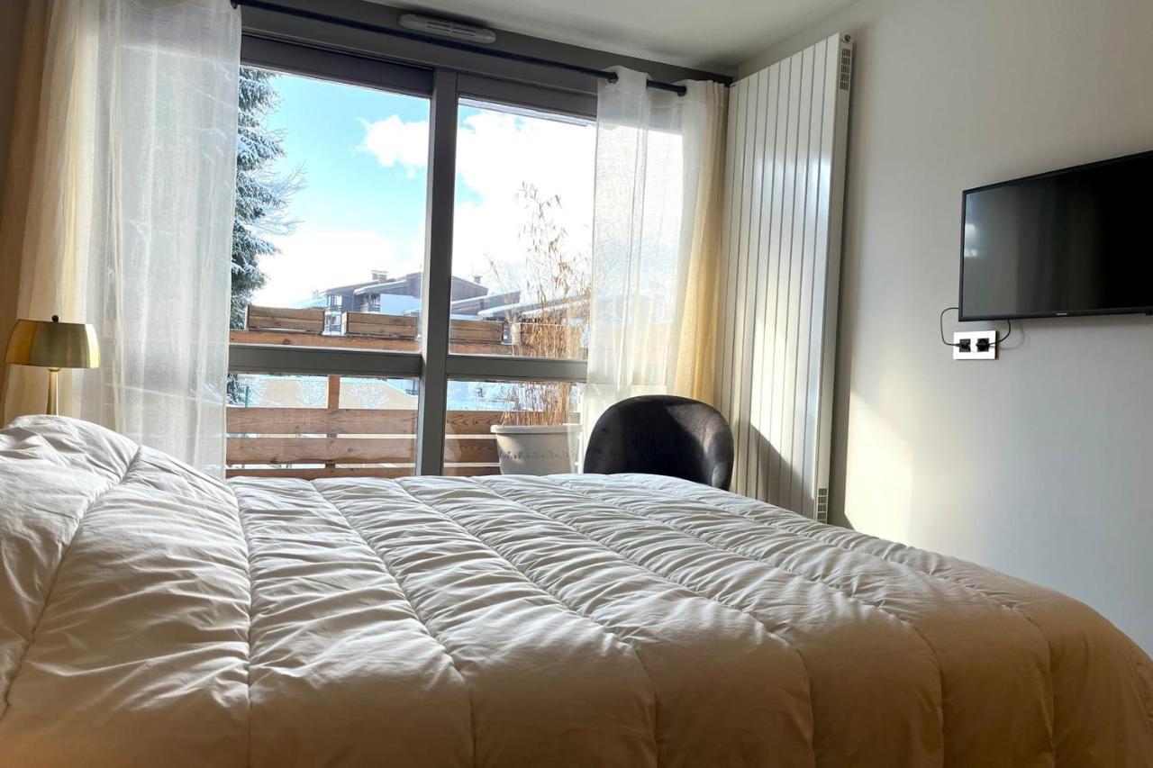 Modern Apt At The Foot Of The Slopes In Megève Zewnętrze zdjęcie